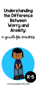 Worry and Anxiety